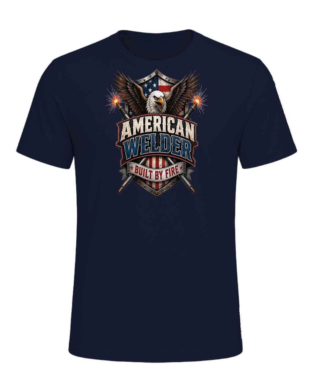 Welder Pride — Navy