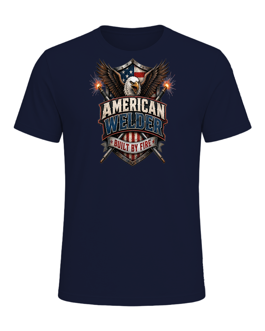 Welder Pride — Navy