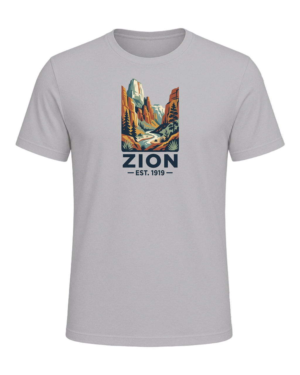 National Park Specific (WPA Style) — Athletic Heather