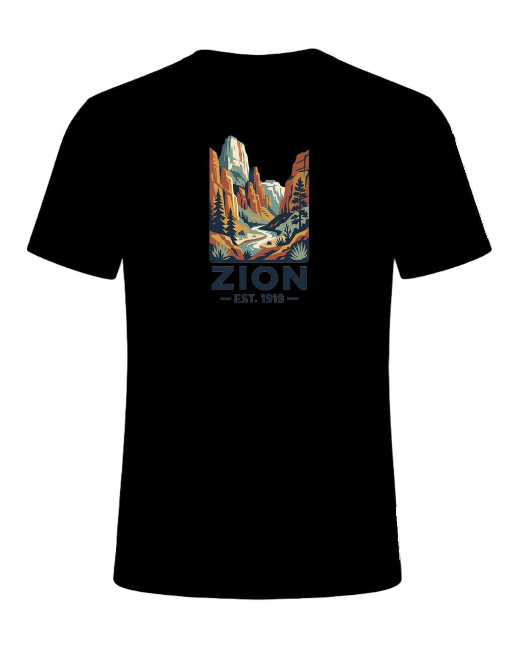 National Park Specific (WPA Style) — Black