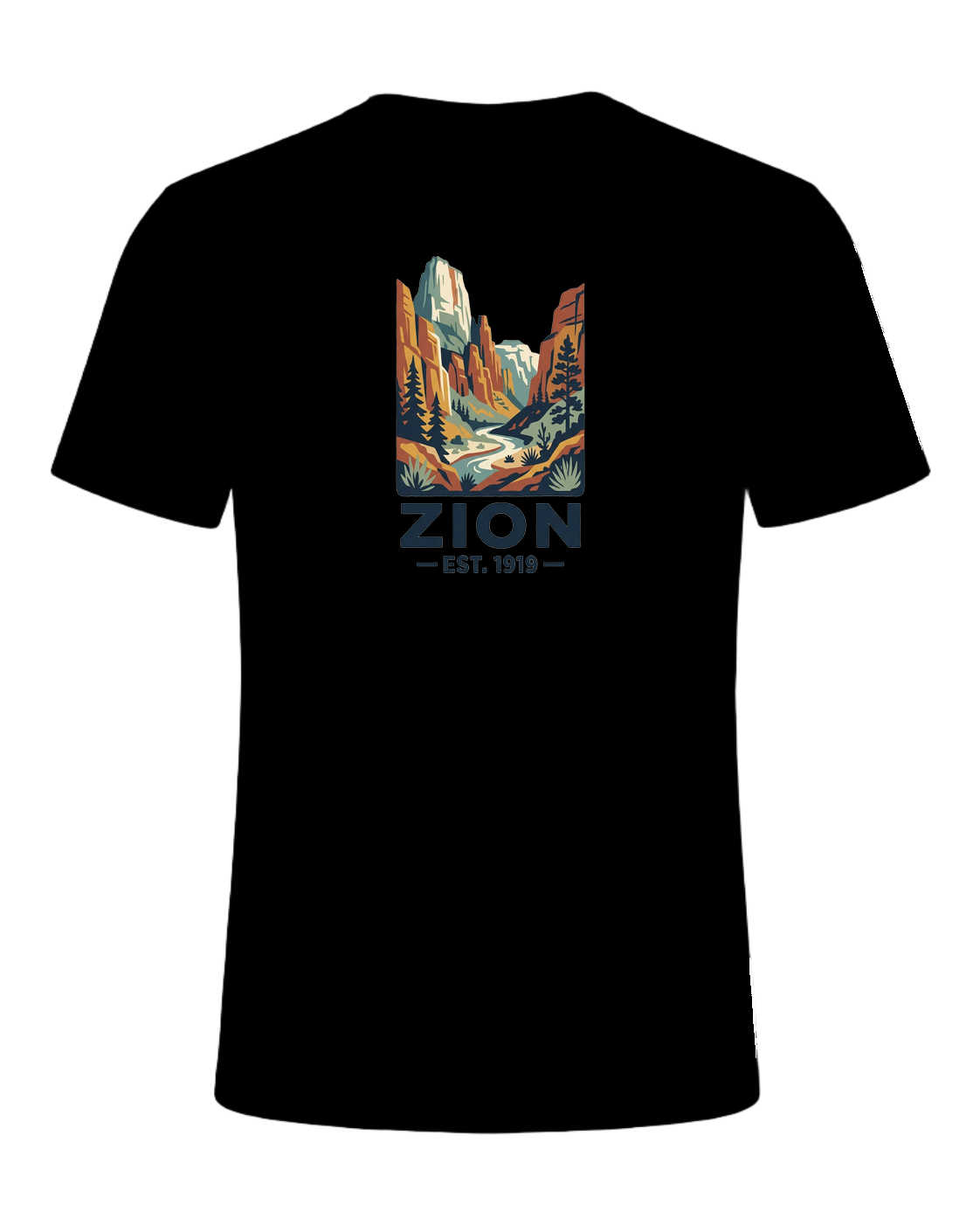 National Park Specific (WPA Style) — Black