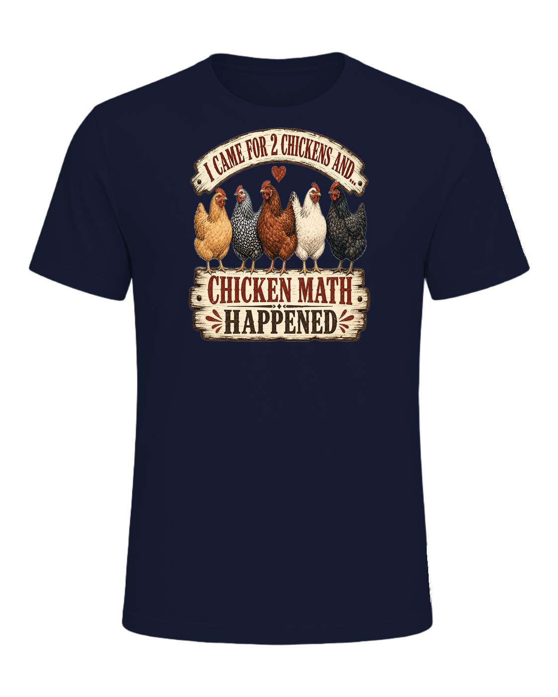 Chicken Math (Backyard Farmer) — Navy