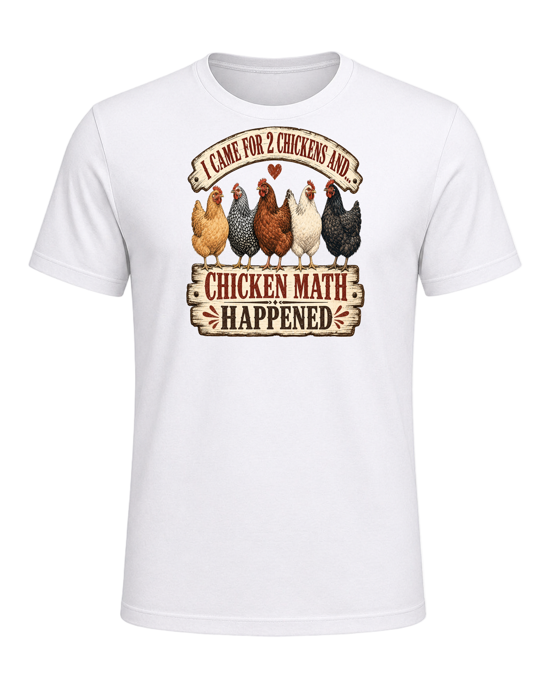Chicken Math (Backyard Farmer) — White