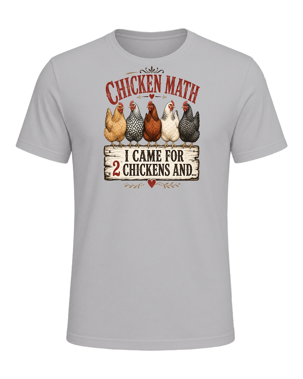 Chicken Math (Backyard Farmer) — Athletic Heather