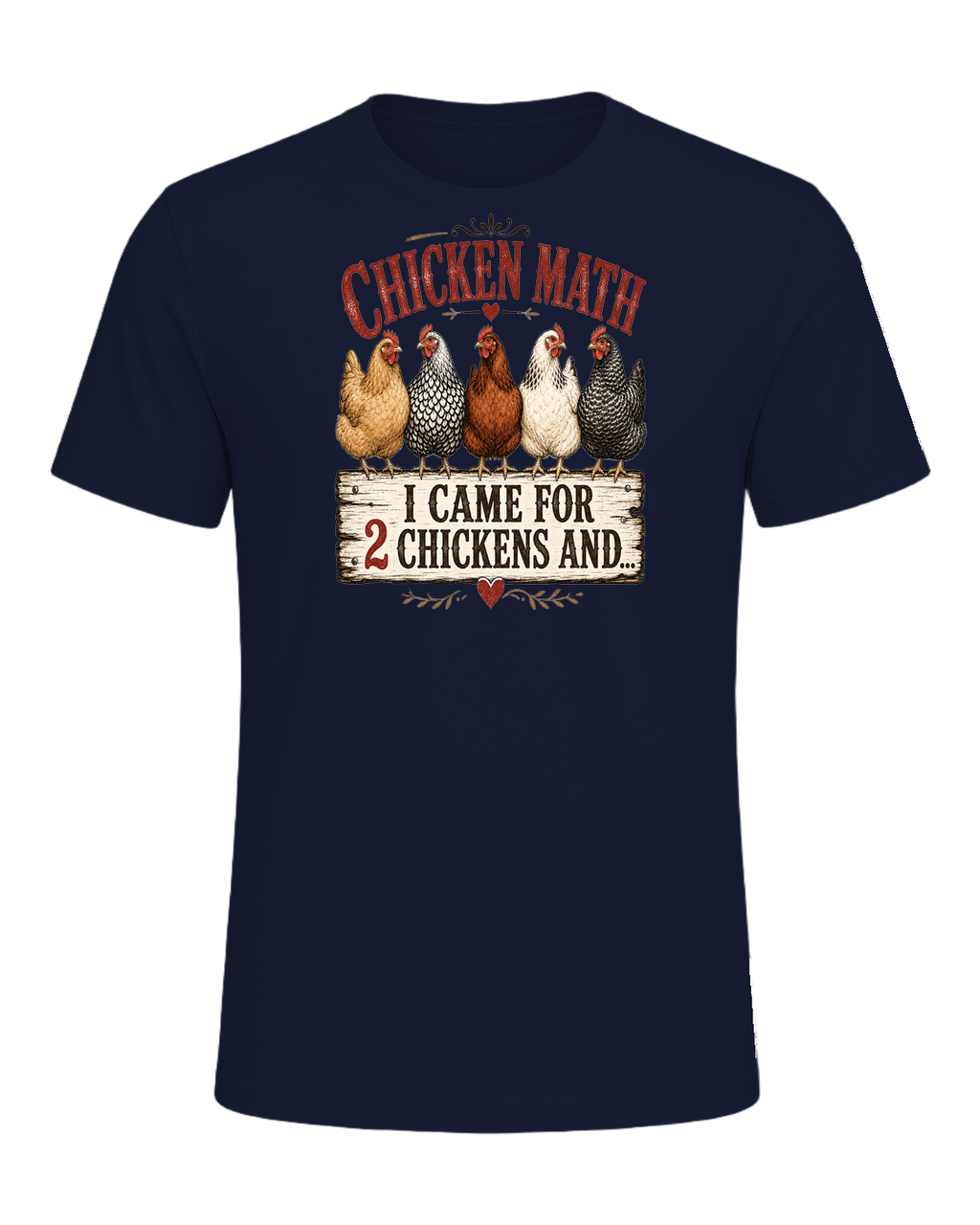 Chicken Math (Backyard Farmer) — Navy