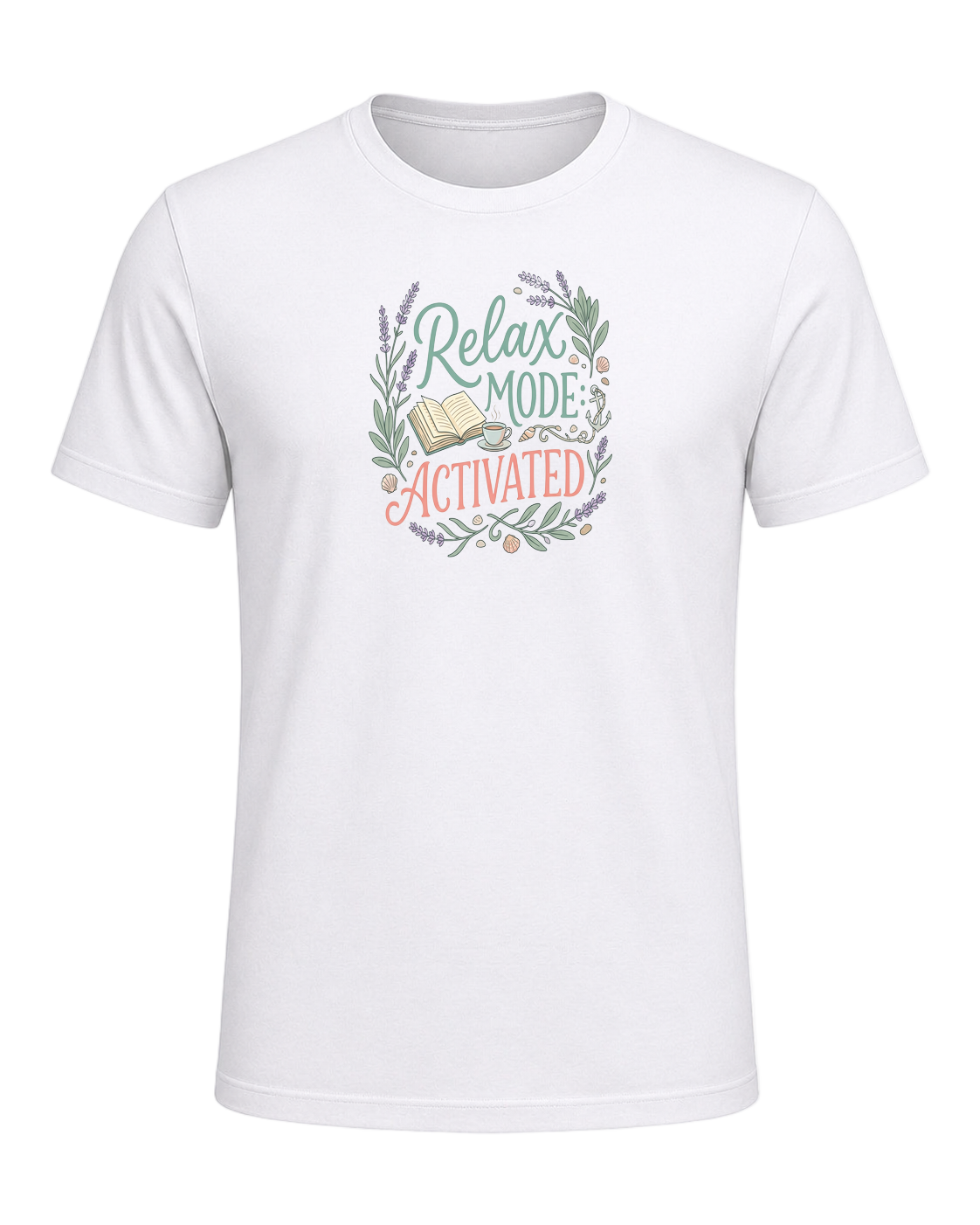 RELAX MODE: ACTIVATED — White