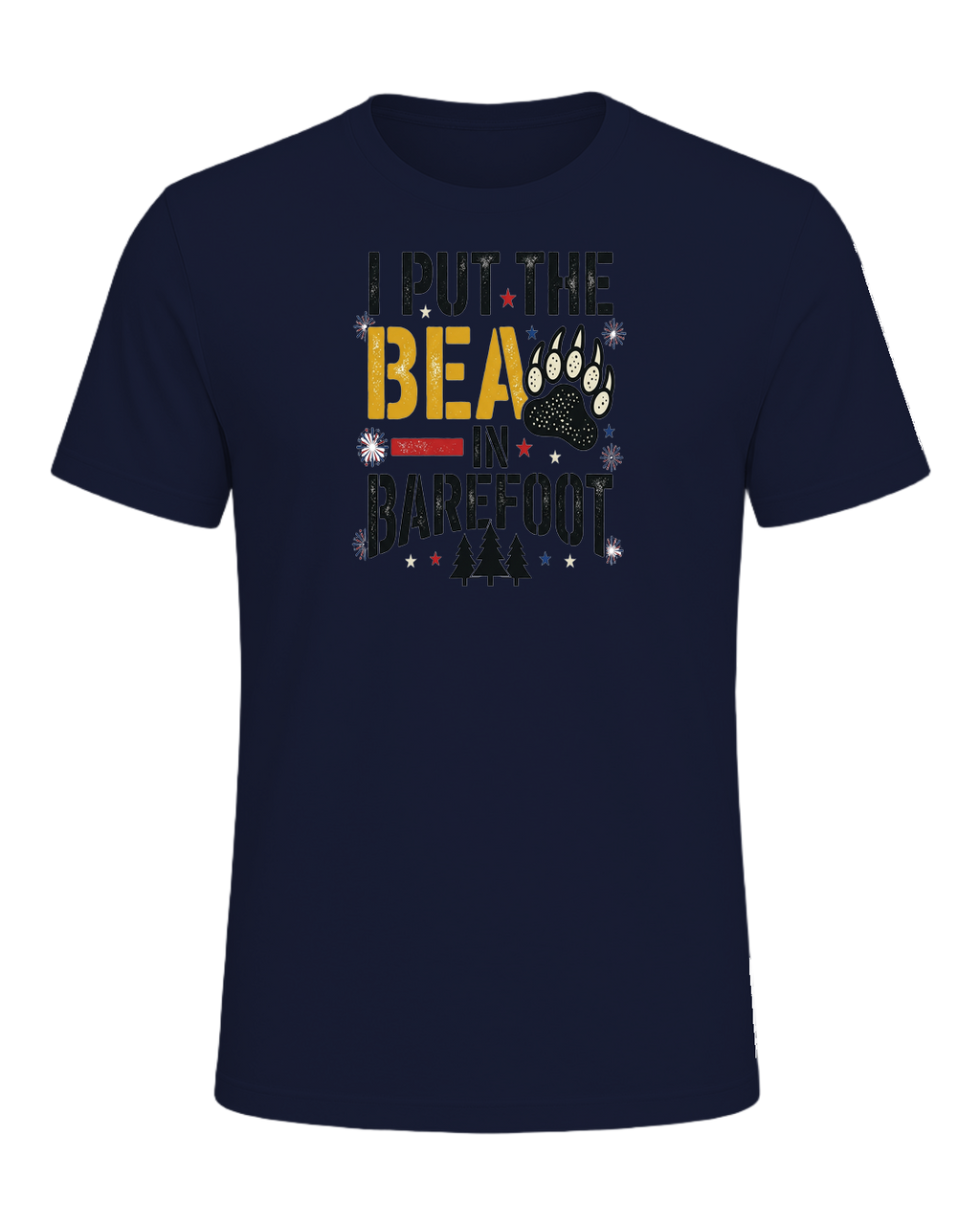 I PUT THE BEAR IN BAREFOOT — Navy