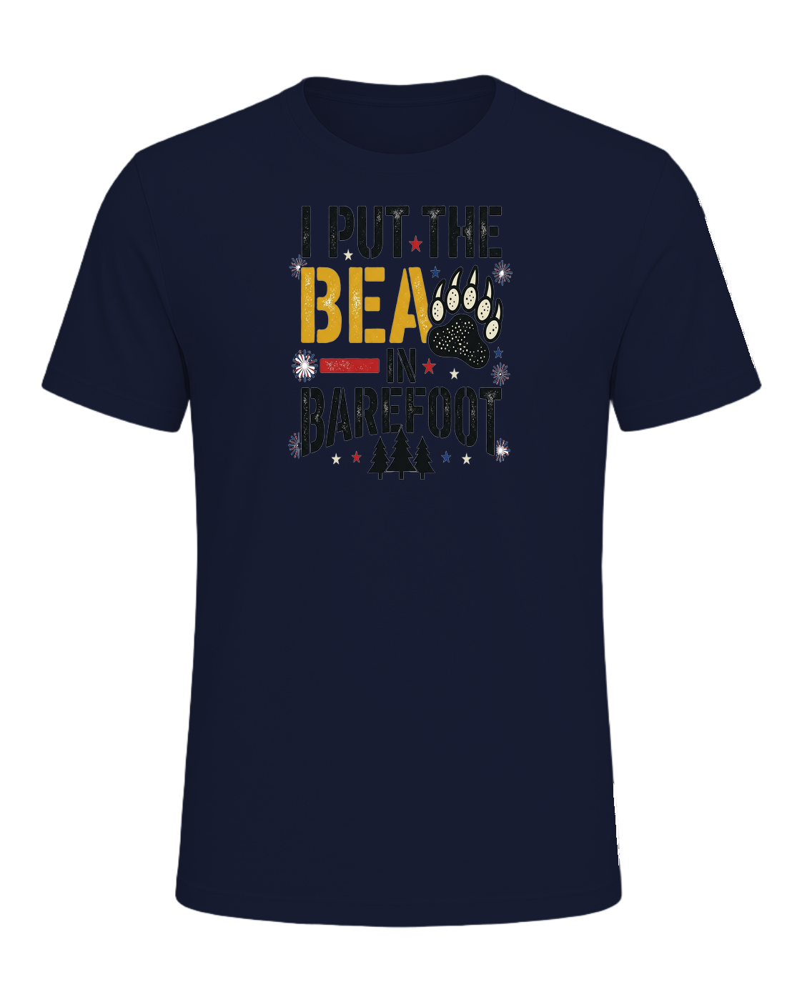 I PUT THE BEAR IN BAREFOOT — Navy