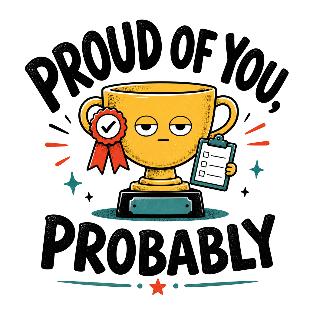 PROUD OF YOU, PROBABLY