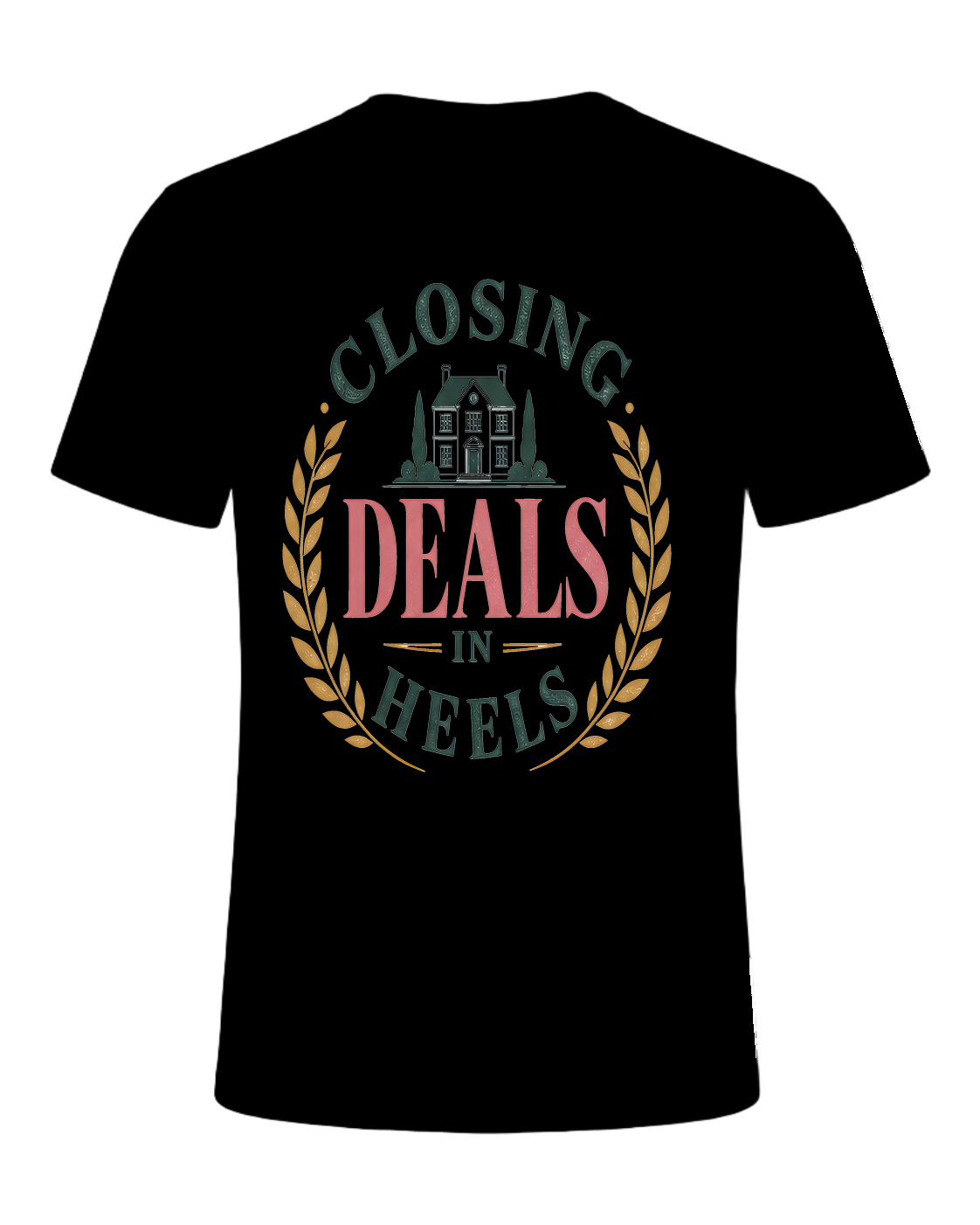 CLOSING DEALS IN HEELS — Black