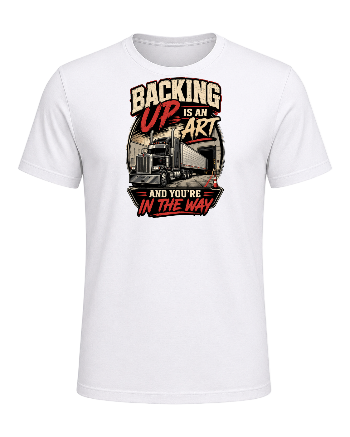 Backing up is an art and you're in the way — White