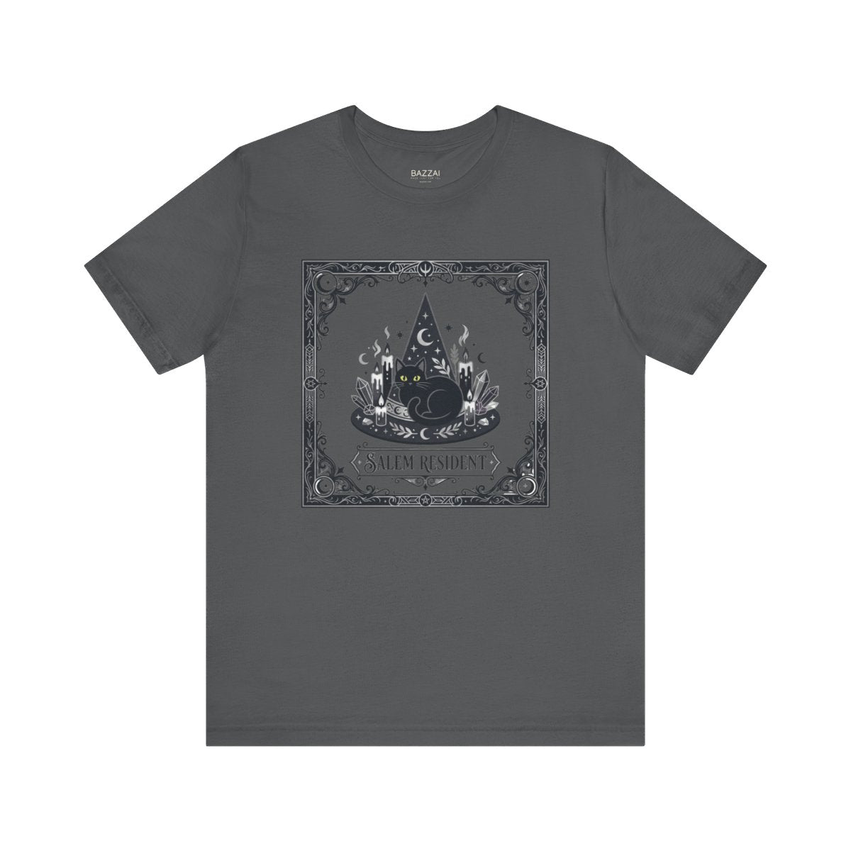 Black Cat T-Shirt — Familiar Energy — t-shirt design