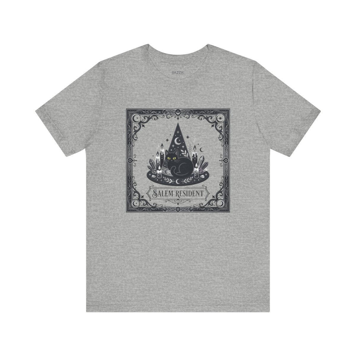 Black Cat T-Shirt — Familiar Energy — t-shirt design
