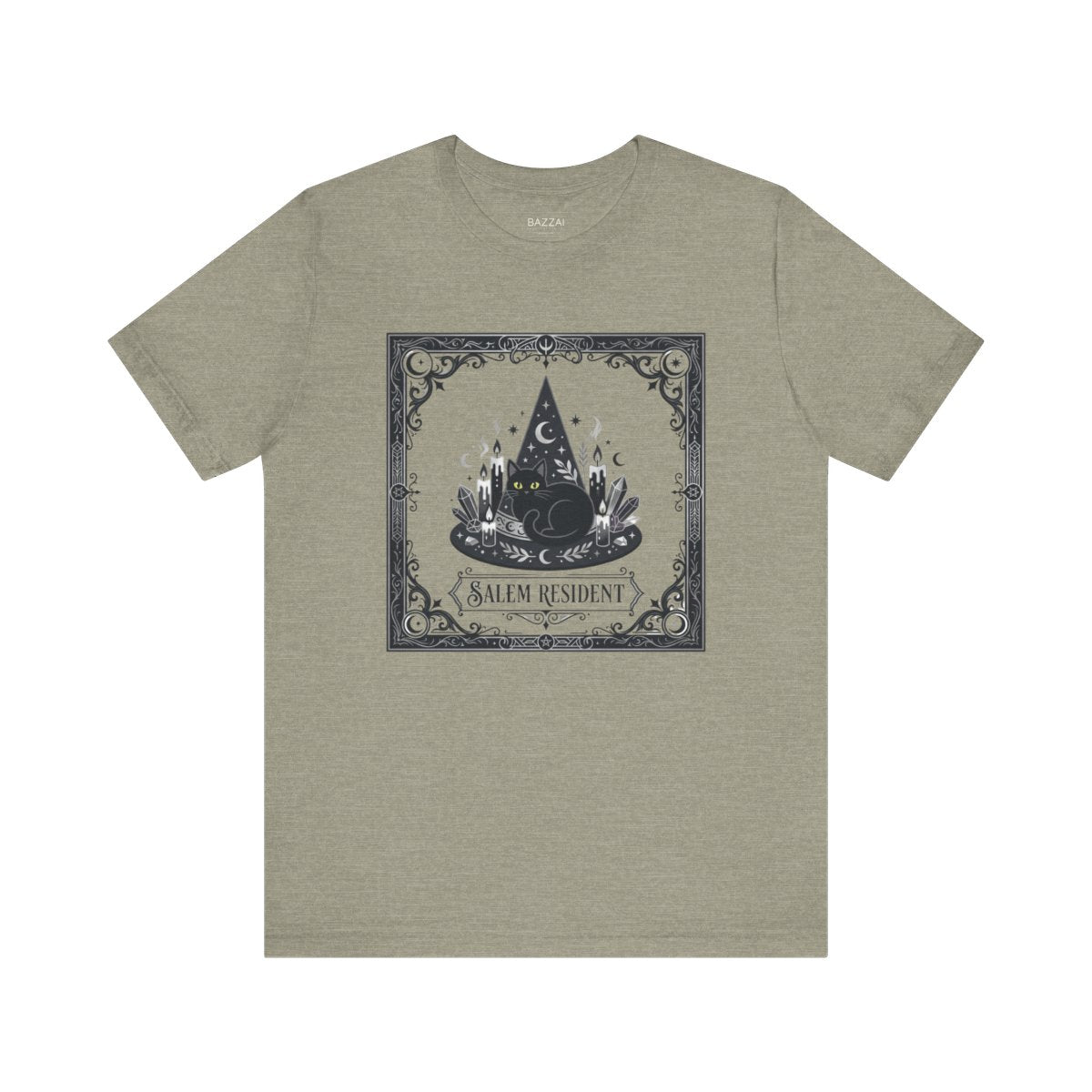 Black Cat T-Shirt — Familiar Energy — t-shirt design