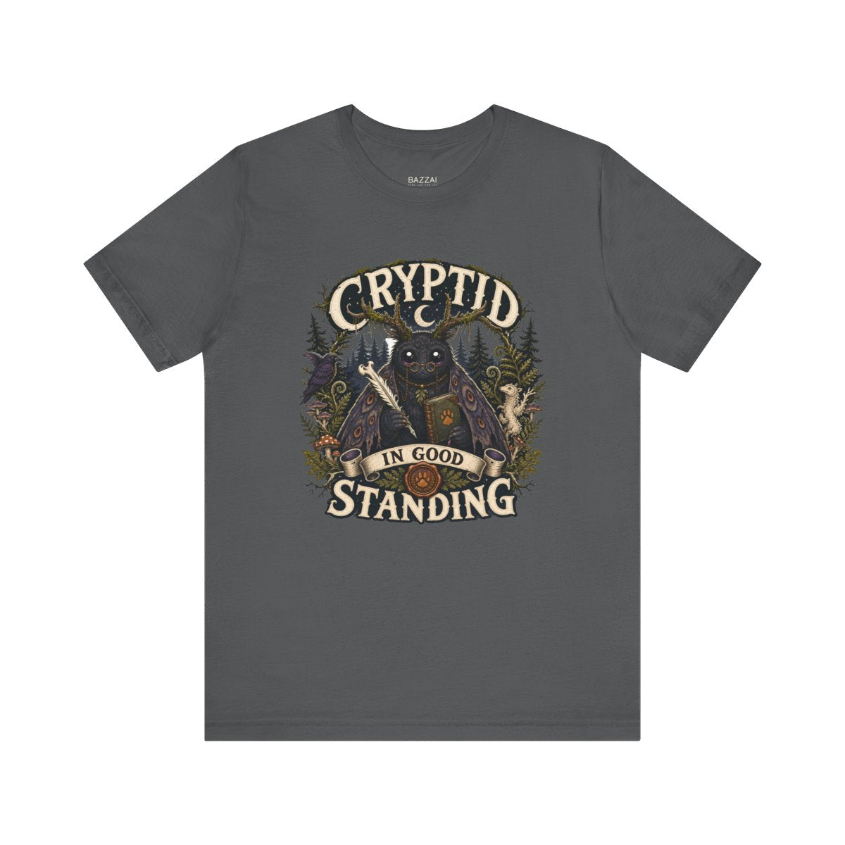 Cryptid Gift T-Shirt — Cryptid in Good Standing — t-shirt design
