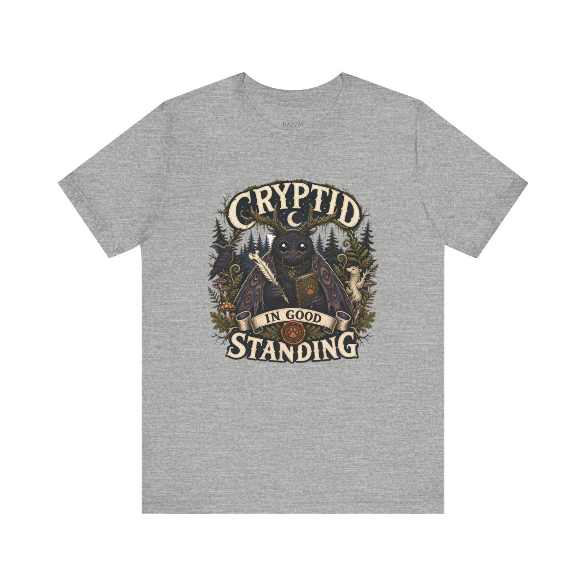 Cryptid Gift T-Shirt — Cryptid in Good Standing — t-shirt design