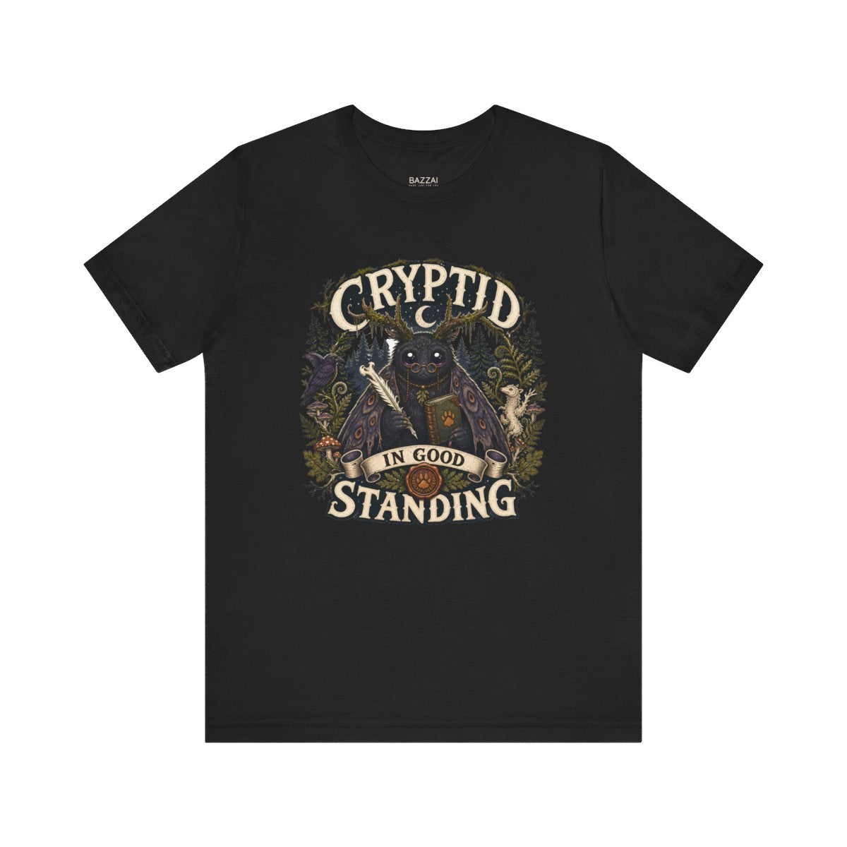 Cryptid Gift T-Shirt — Cryptid in Good Standing — t-shirt design