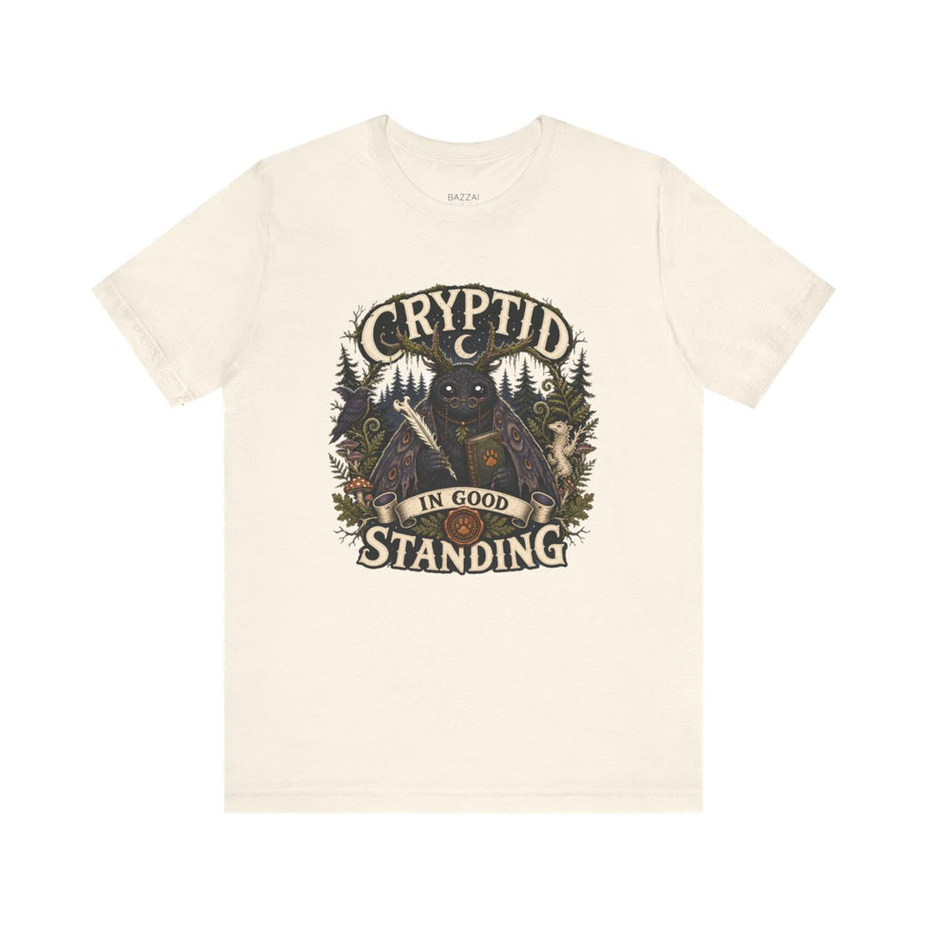 Cryptid Gift T-Shirt — Cryptid in Good Standing — t-shirt design