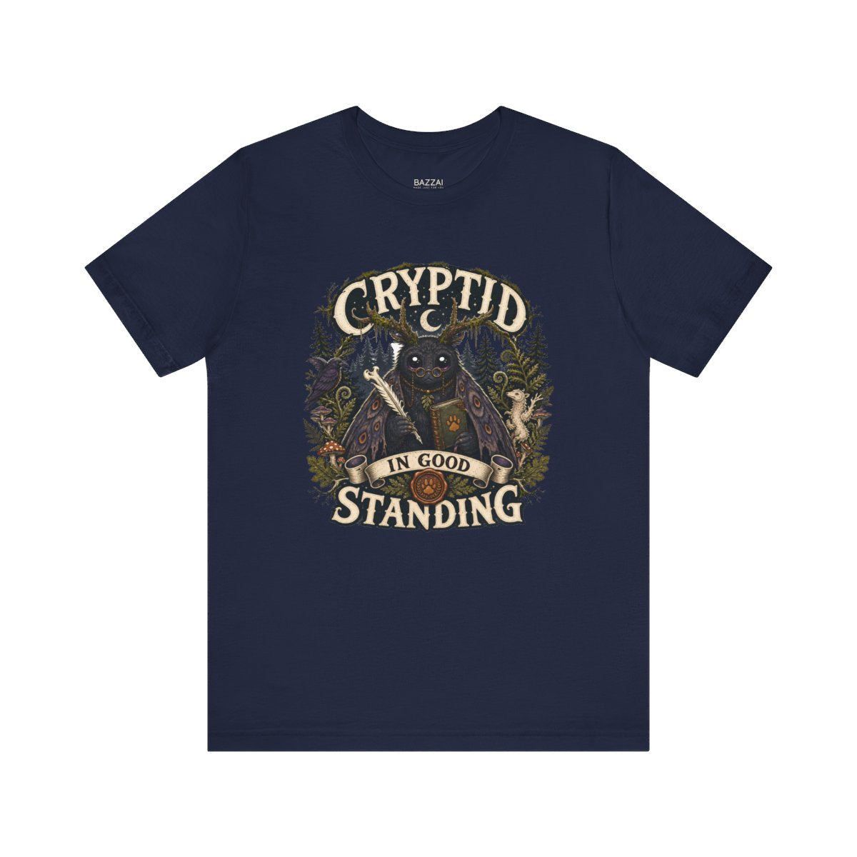 Cryptid Gift T-Shirt — Cryptid in Good Standing — t-shirt design