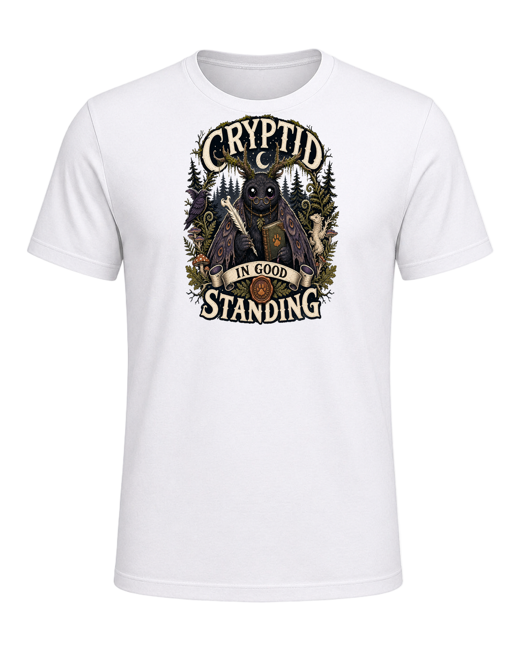 CRYPTID IN GOOD STANDING — White