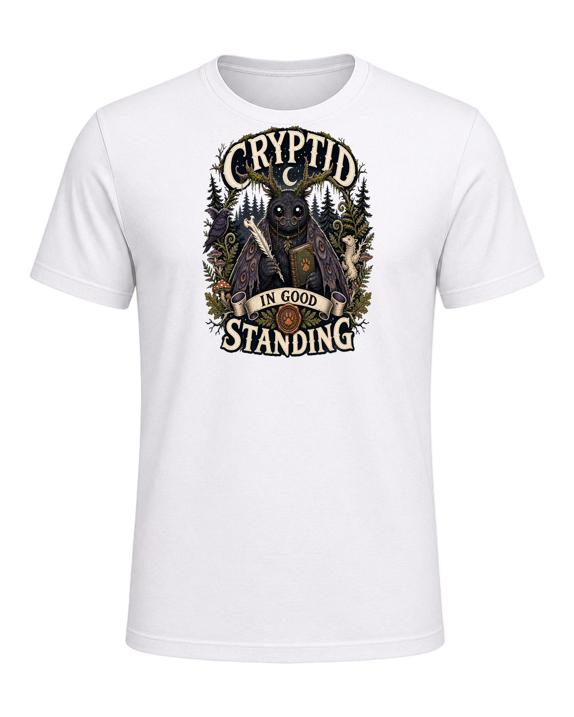 CRYPTID IN GOOD STANDING — White