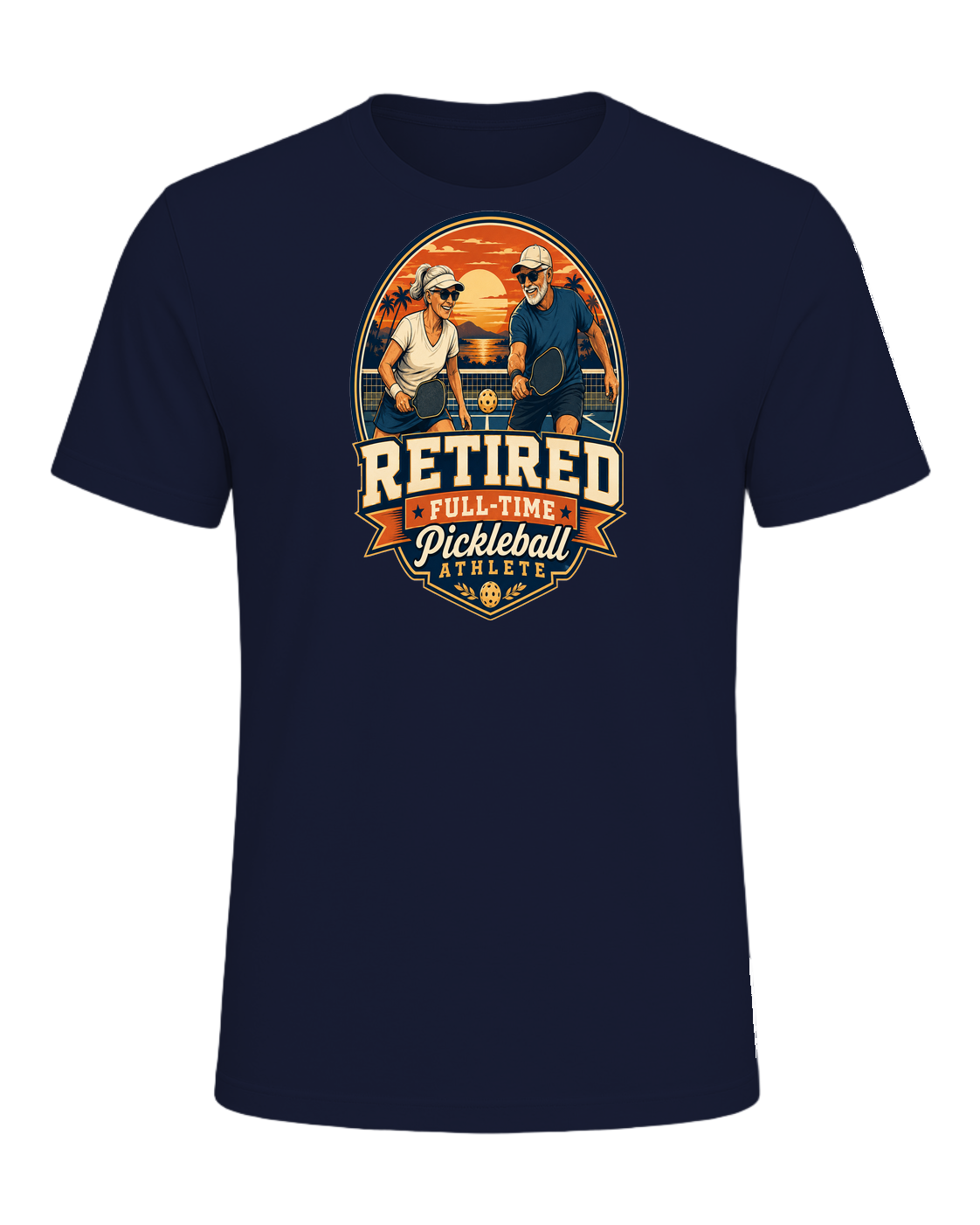 Pickleball Retirement — Navy