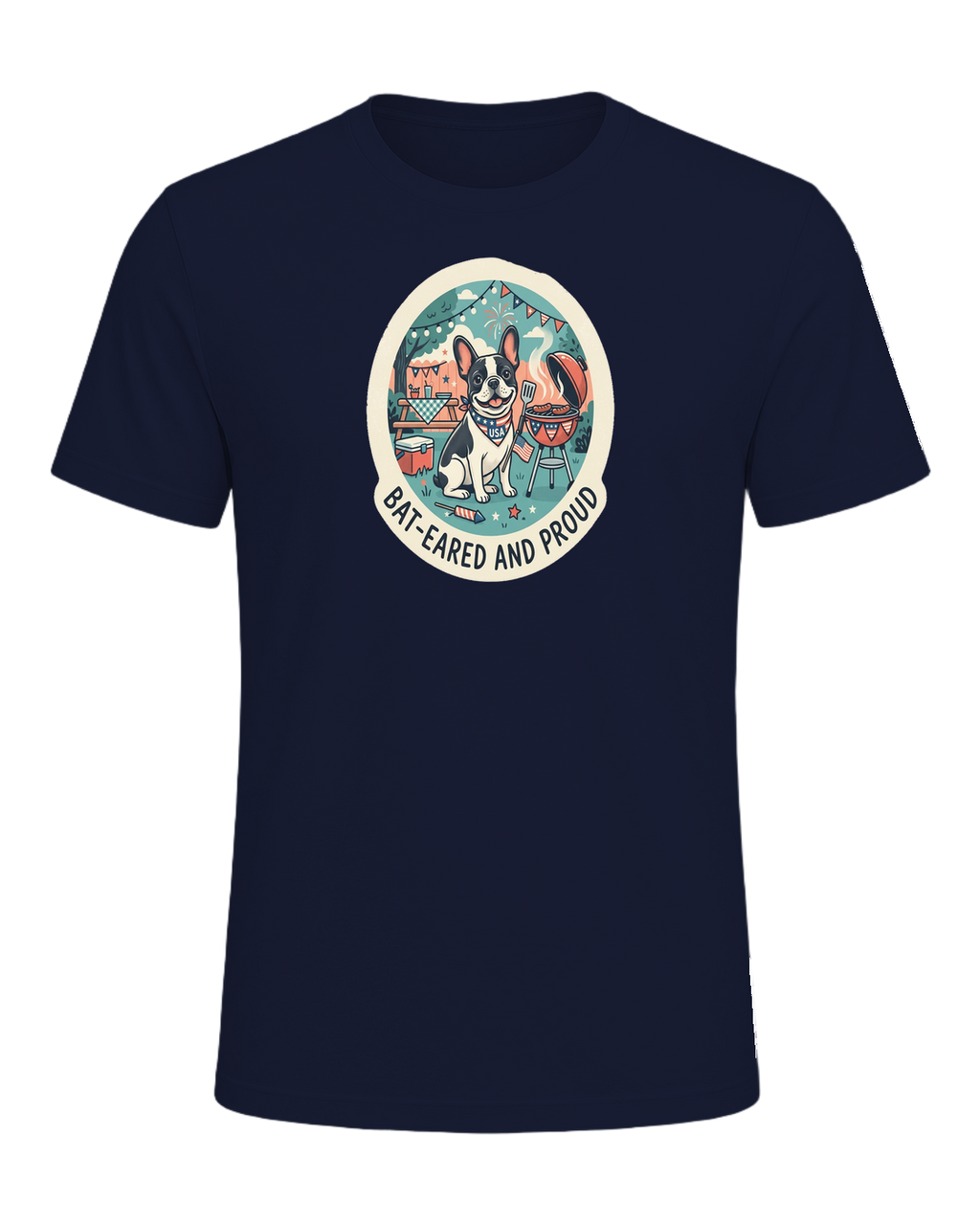 BAT-EARED AND PROUD — Navy