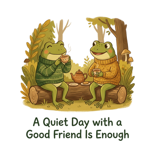 Cozy Frog Friends