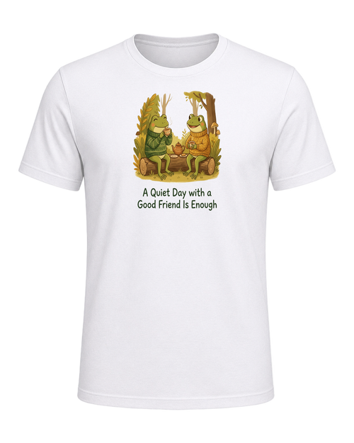 Cozy Frog Friends — White
