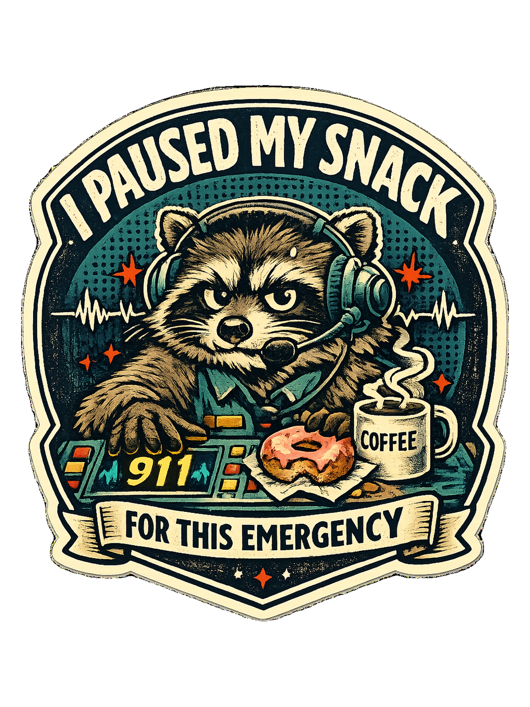 I Paused My Snack For This Emergency Tee