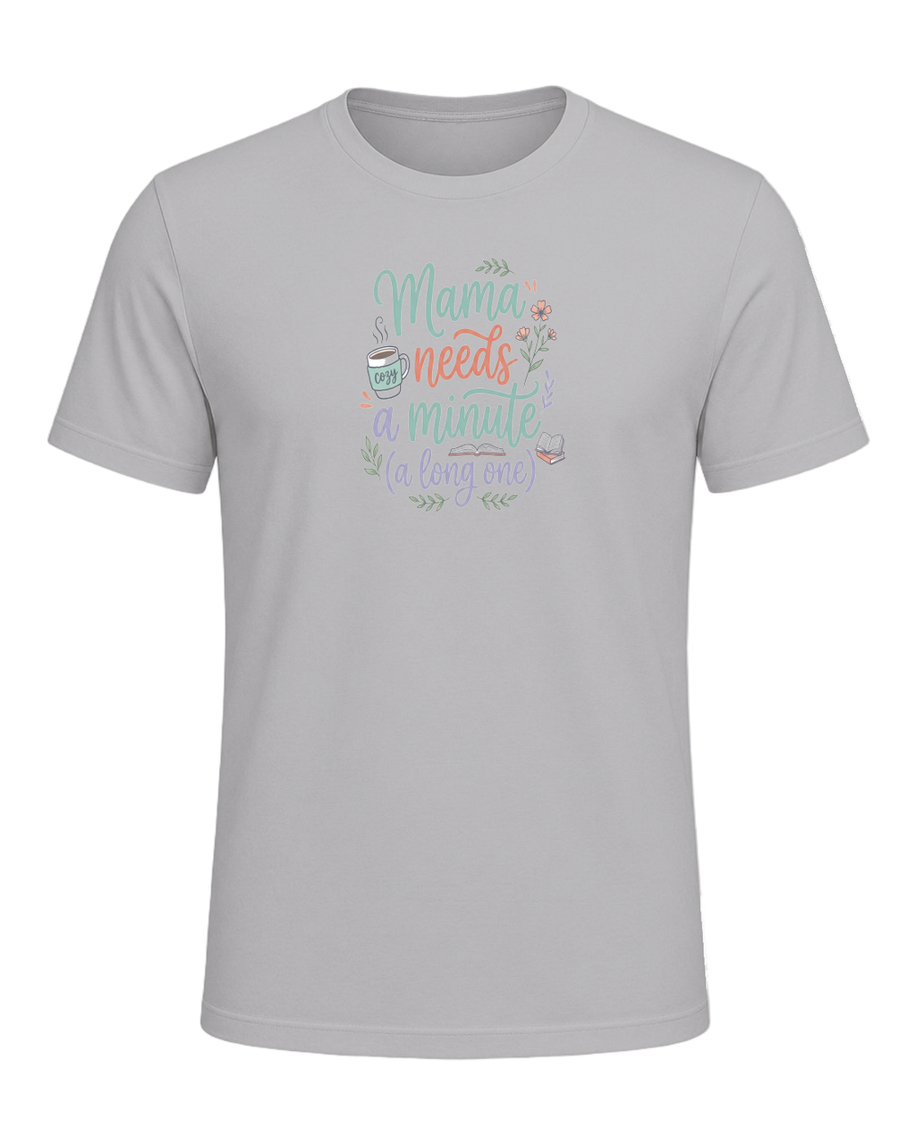 Mama needs a minute (a long one) — Athletic Heather