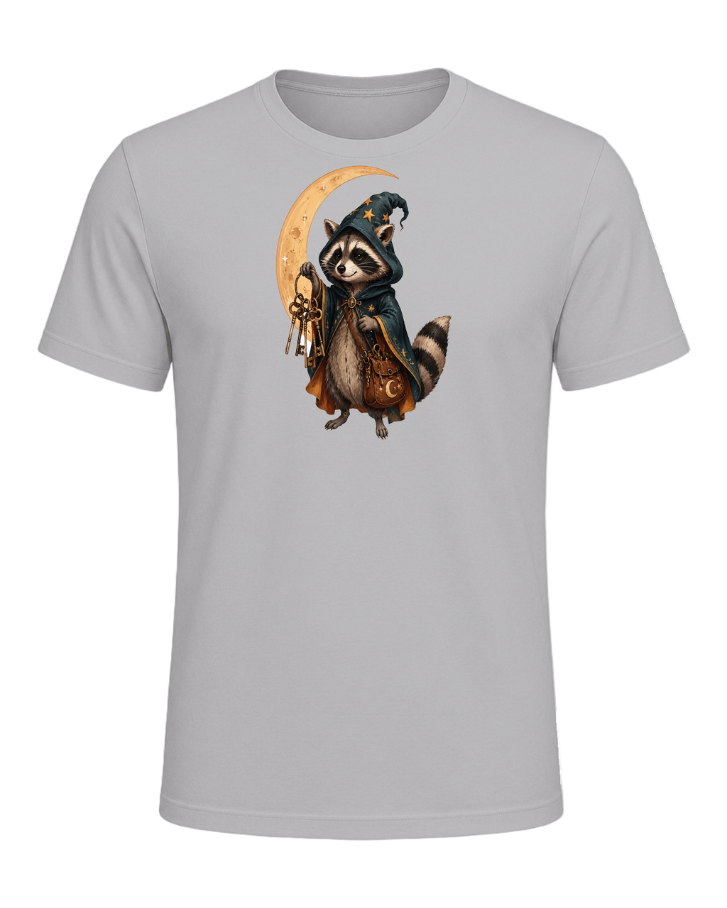 Raccoon Wizard Energy — Athletic Heather