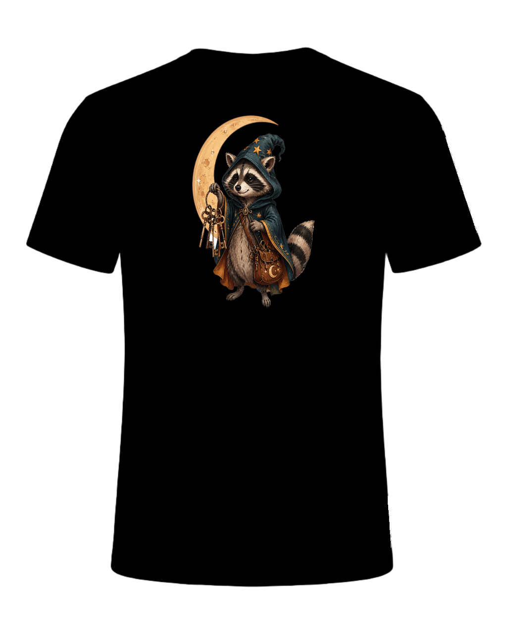 Raccoon Wizard Energy — Black