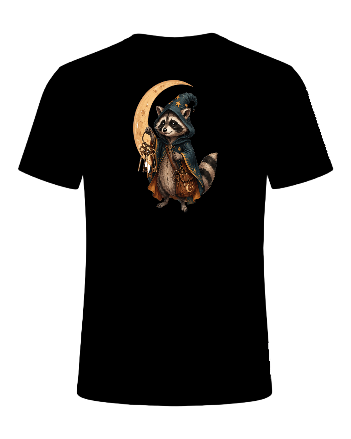Raccoon Wizard Energy — Black