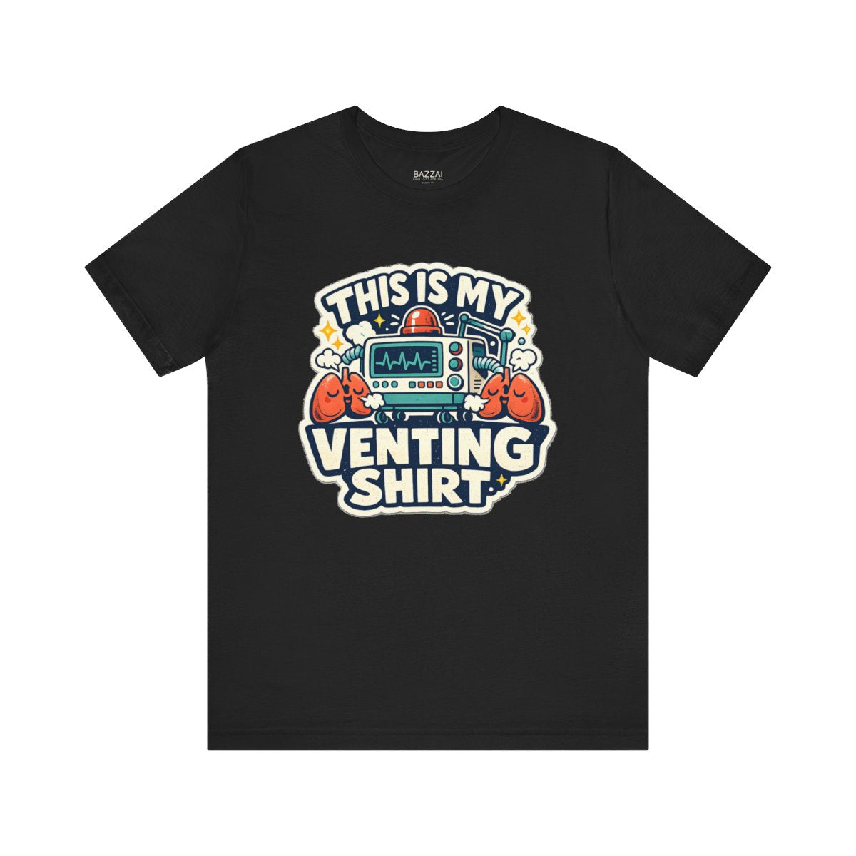 Funny HVAC T-Shirt — This Is My Venting Shirt — t-shirt design by Hank