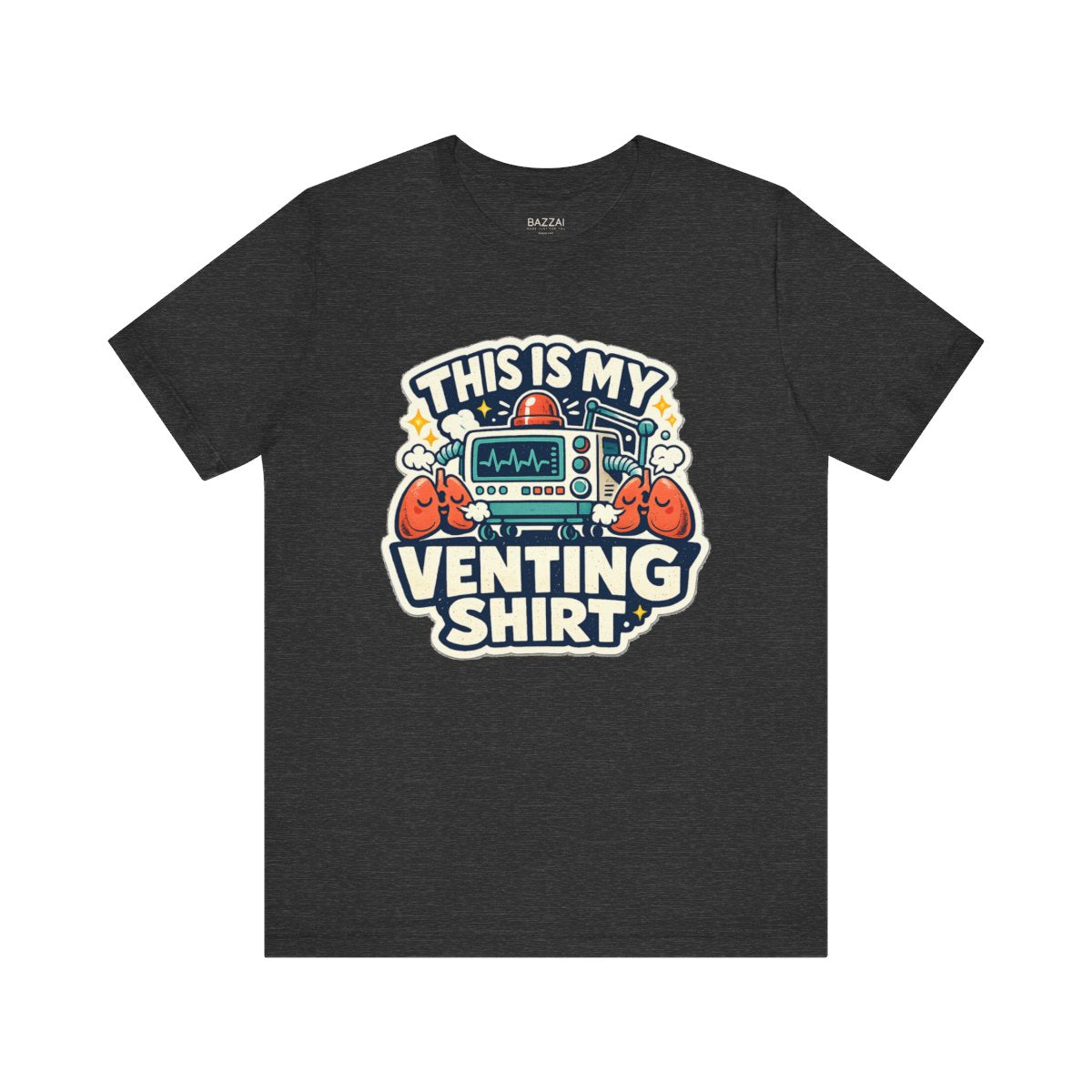Funny HVAC T-Shirt — This Is My Venting Shirt — t-shirt design by Hank