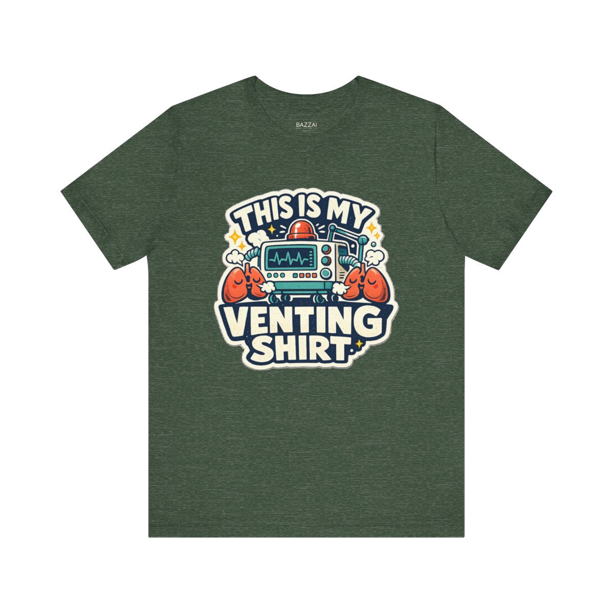 Funny HVAC T-Shirt — This Is My Venting Shirt — t-shirt design by Hank