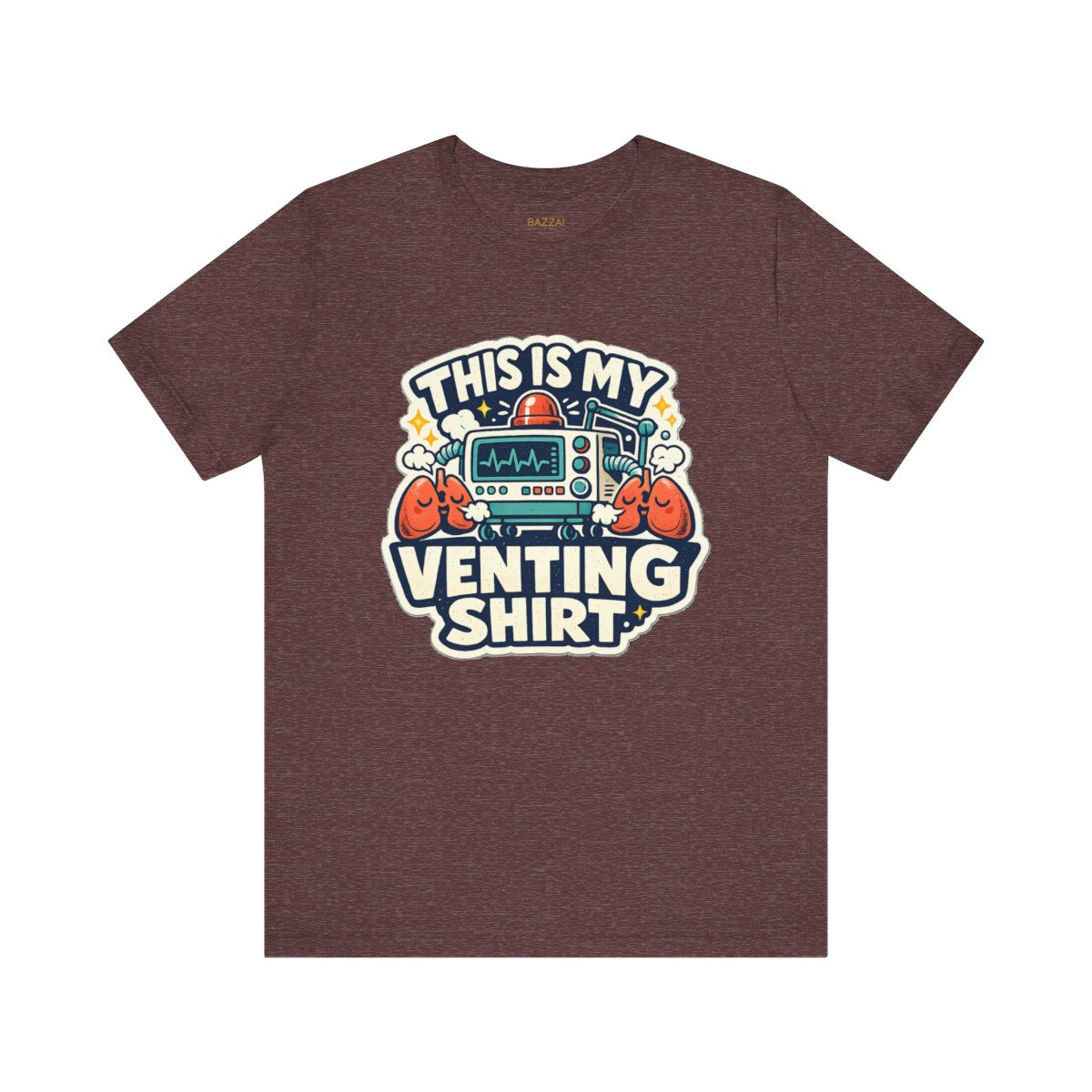 Funny HVAC T-Shirt — This Is My Venting Shirt — t-shirt design by Hank