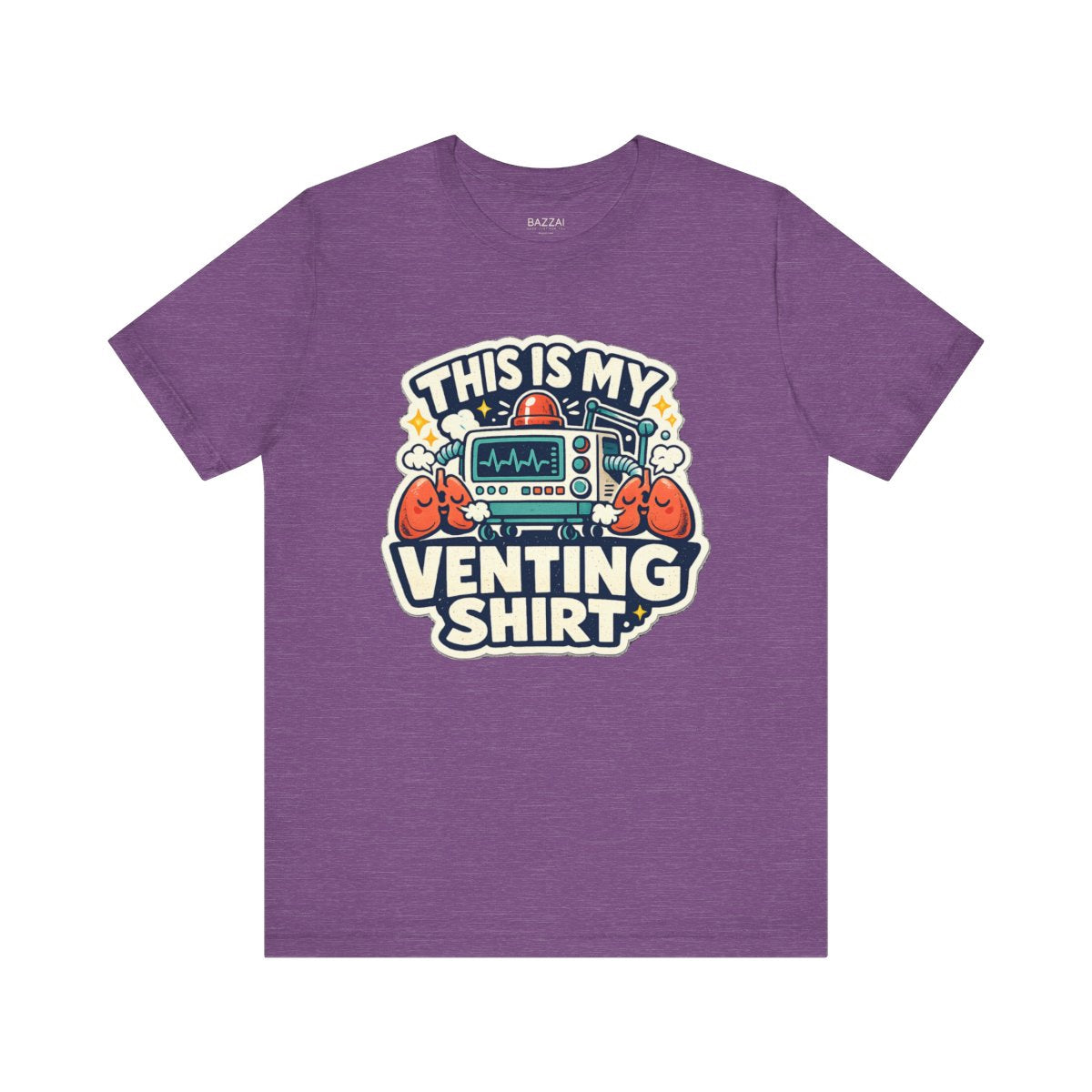 Funny HVAC T-Shirt — This Is My Venting Shirt — t-shirt design by Hank