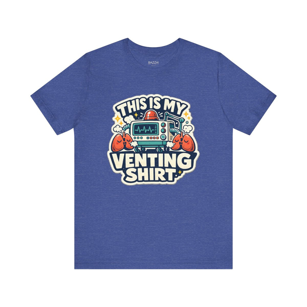 Funny HVAC T-Shirt — This Is My Venting Shirt — t-shirt design by Hank