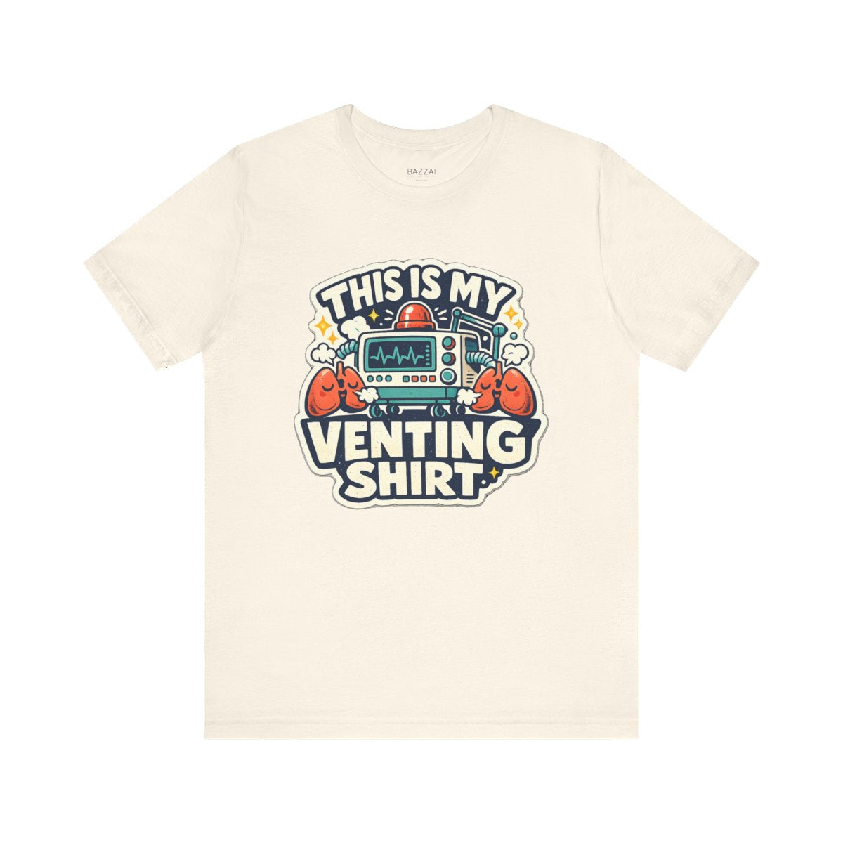 Funny HVAC T-Shirt — This Is My Venting Shirt — t-shirt design by Hank