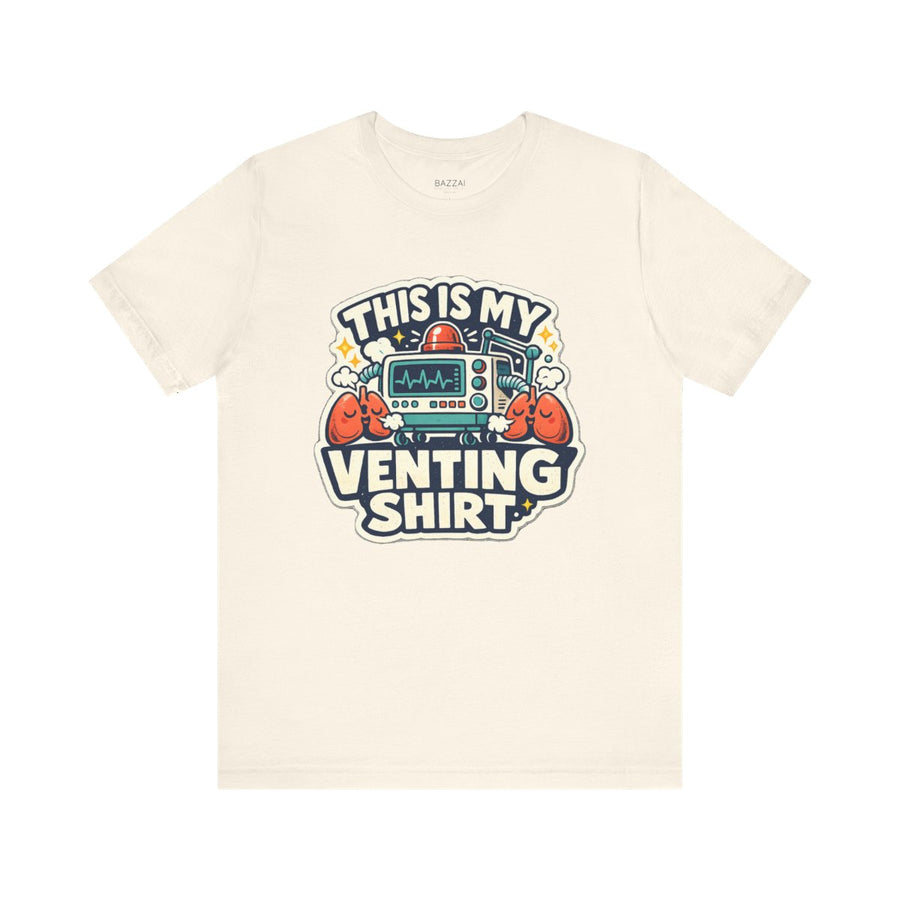 Funny HVAC T-Shirt — This Is My Venting Shirt