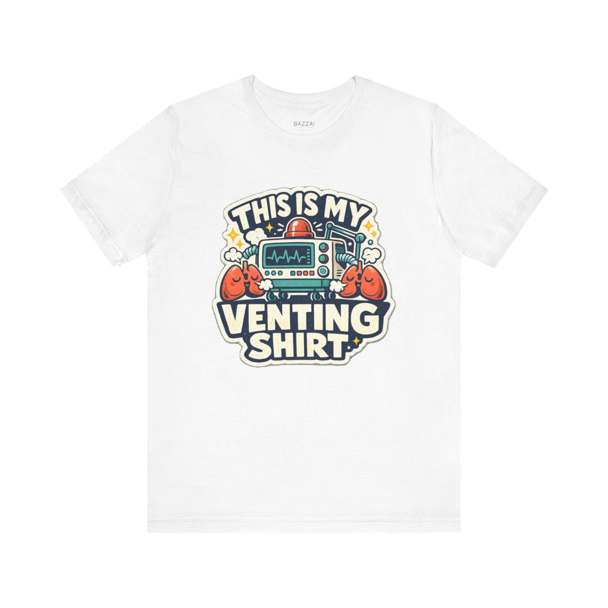 Funny HVAC T-Shirt — This Is My Venting Shirt — t-shirt design by Hank