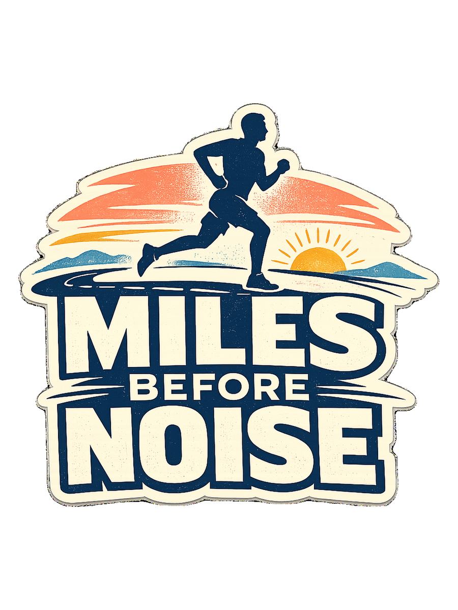 Trail Runner T-Shirt — Miles Before Noise