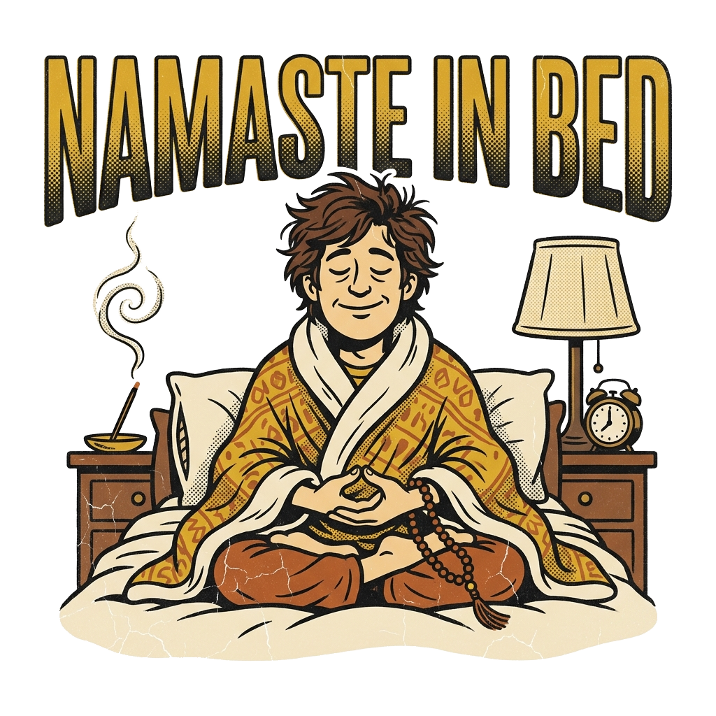 NAMASTE IN BED