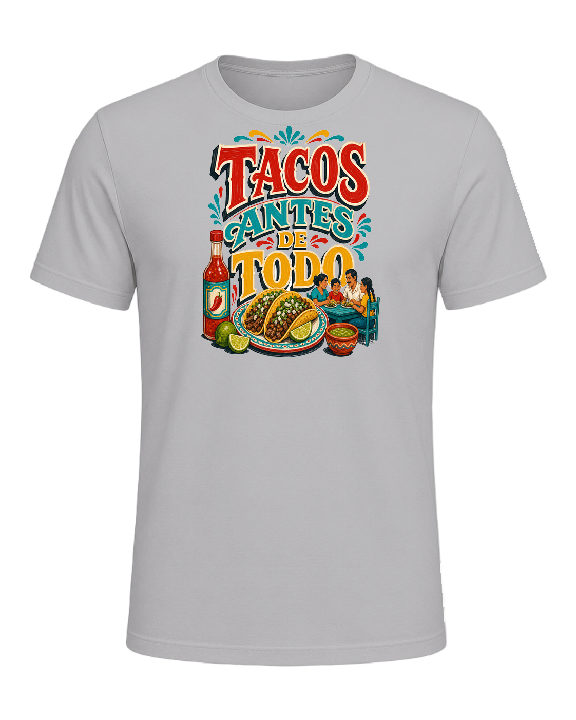 TACOS ANTES DE TODO — Athletic Heather