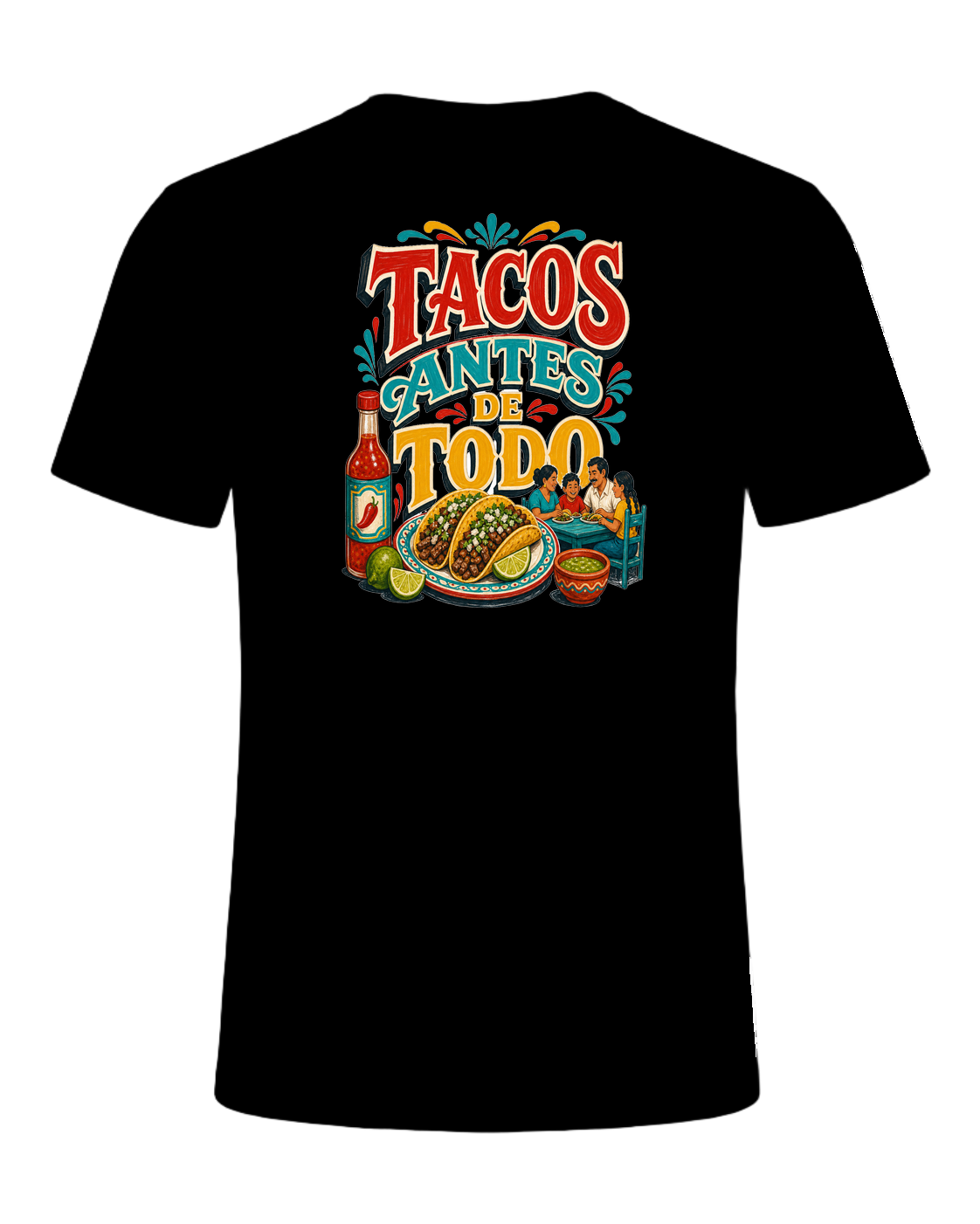 TACOS ANTES DE TODO — Black