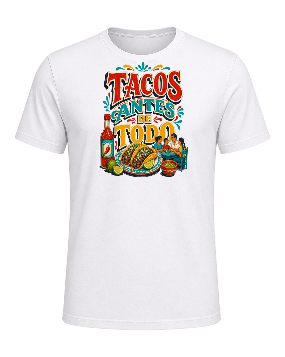 TACOS ANTES DE TODO — White