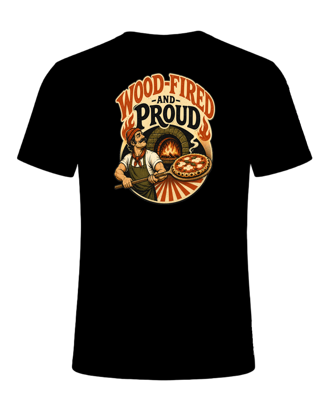 WOOD-FIRED AND PROUD — Black