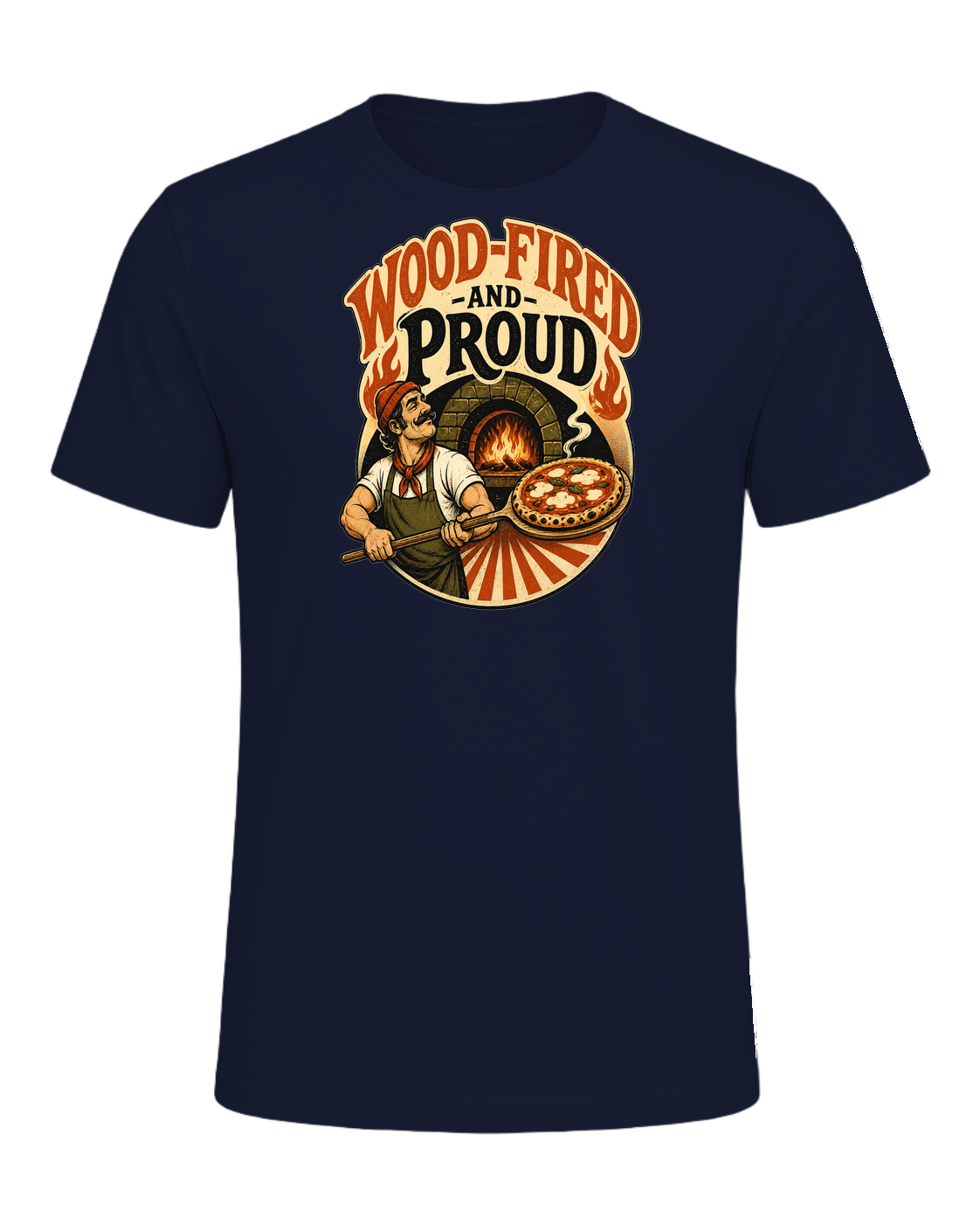 WOOD-FIRED AND PROUD — Navy